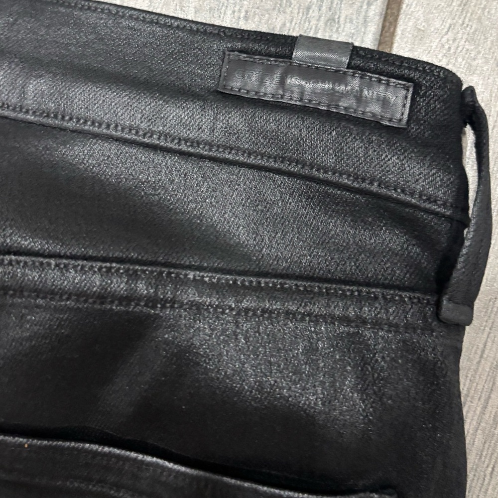 Citizens of Humanity Rocket High Rise Coated Skinny in Black Size 29 - Picture 10 of 10